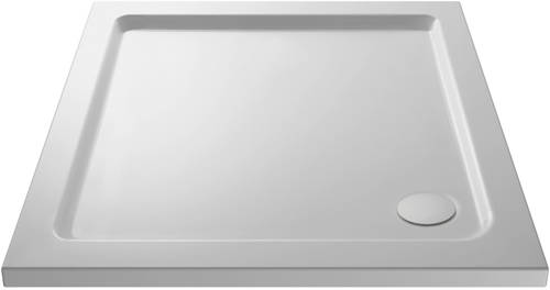 Larger image of Crown Trays Square Shower Tray (700x700x40mm).