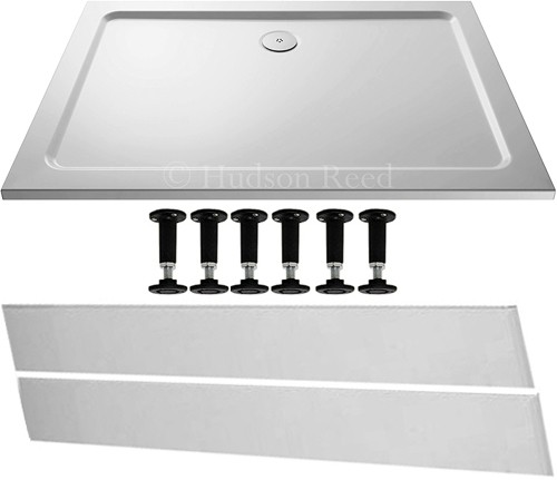 Larger image of Crown Trays Easy Plumb Rectangular Shower Tray. 1400x900x40mm.
