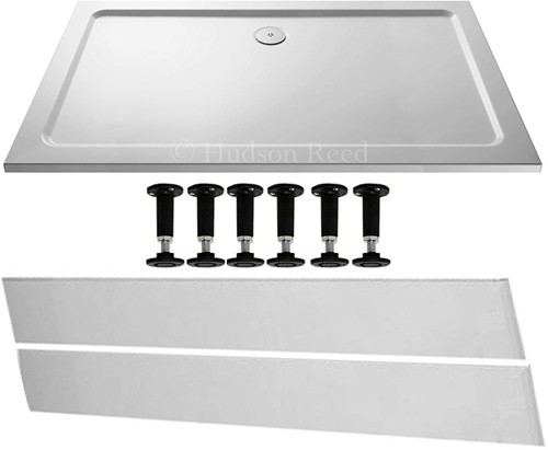 Larger image of Crown Trays Easy Plumb Rectangular Shower Tray. 1600x800x40mm.