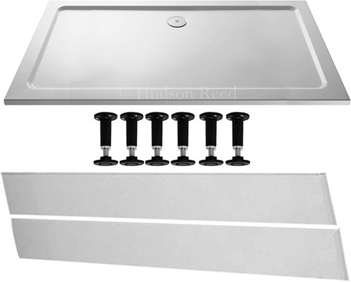 Larger image of Crown Trays Easy Plumb Rectangular Shower Tray. 1700x800x40mm.