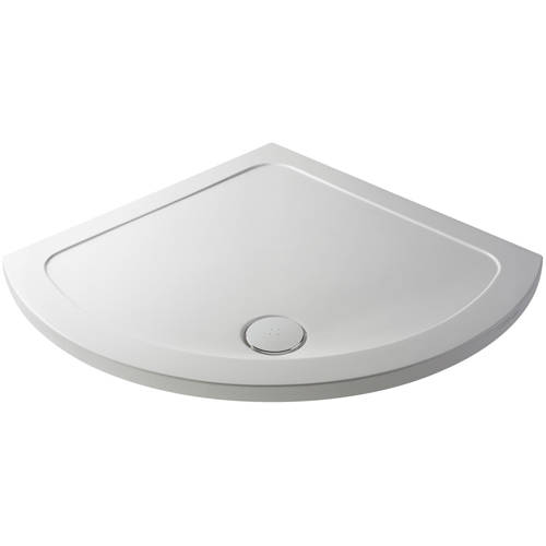 Larger image of Crown Trays Single Entry Shower Tray 860x860x40mm.