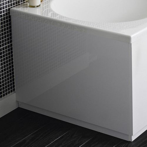 Larger image of Hudson Reed Bath Panels 750mm End Bath Panel (White, MDF).