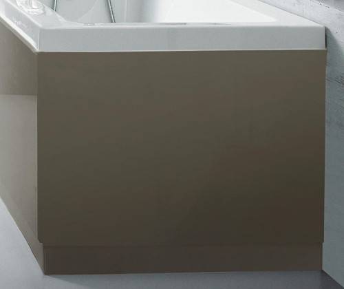Example image of Hudson Reed Memoir Side & End Bath Panel Pack (Cashmere, 1700x700mm).