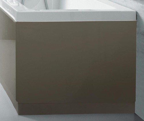 Larger image of Hudson Reed Memoir 700mm End Bath Panel & Plinth (Cashmere).