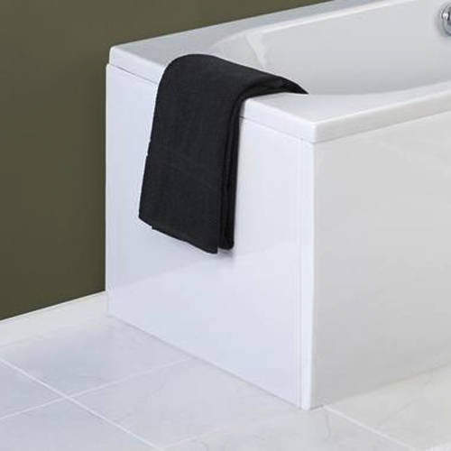 Example image of Crown Bath Panels Side & End Bath Panel Pack (White, 1500x800mm).