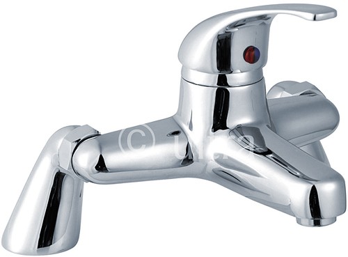 Larger image of Nuie Eon Bath Filler Tap (Chrome).