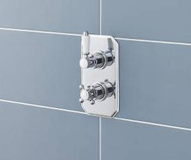 Example image of Pioneer Traditional Thermostatic Shower Valve With Diverter (Polymer).