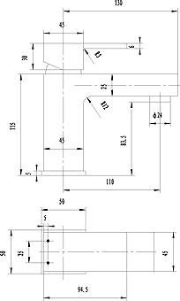 Technical image of Ultra Prospa Basin & Bath Shower Mixer Tap Set (Free Shower Kit).