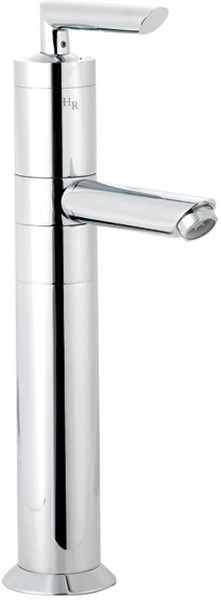 Larger image of Hudson Reed Xeta High riser basin mixer with swivel spout.