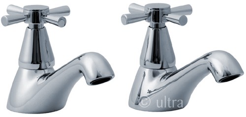 Larger image of Ultra Riva Bath Taps (pair)