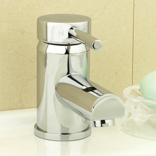 Example image of Nuie Quest Mono Basin Mixer Tap With Pop Up Waste.
