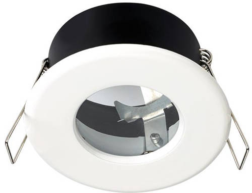 Example image of Hudson Reed Lighting 2 x Designer Shower Spot Light Fittings (White, 240V).