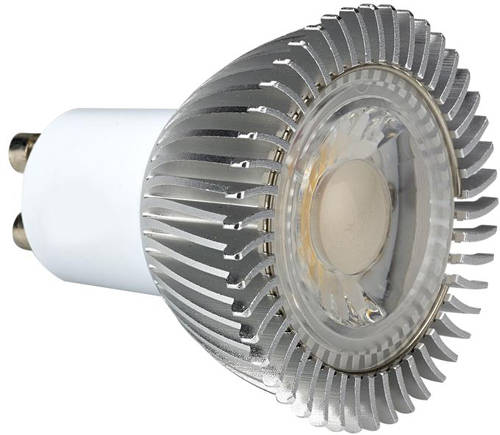 Larger image of Hudson Reed LED Lamps 1 x GU10 5W Dimmable COB LED Lamp (Warm White).