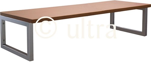 Larger image of Ultra Vanity Shelves Vanity Shelf With Brackets 1200mm (Calvados Brown).
