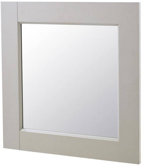 Example image of Old London Furniture 600mm Vanity & 600mm Mirror Pack (Stone Grey).