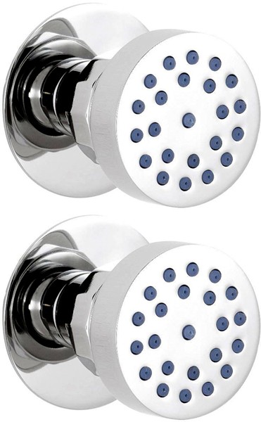 Larger image of Premier Showers 2 x Round Body Jets.