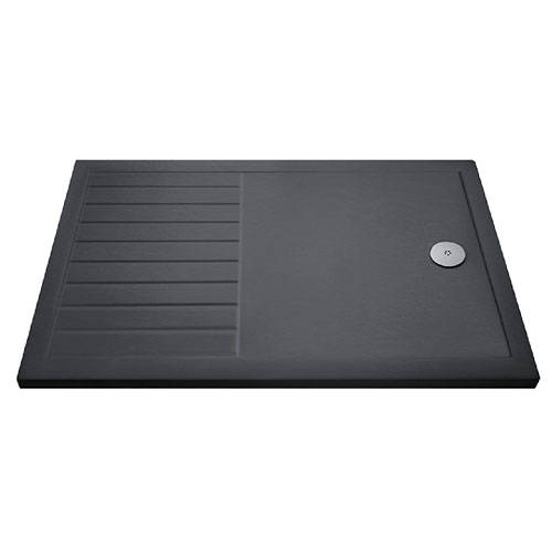 Larger image of Nuie Trays Wetroom Rectangular Shower Tray 1700x800mm (Slate Grey).