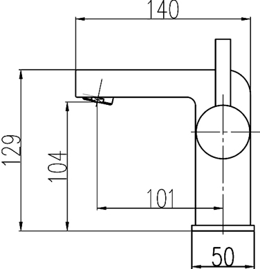 Technical image of Ultra Venture Basin Mixer & Bath Filler Tap Set (Chrome).