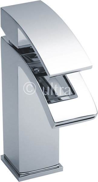 Larger image of Ultra Vibe Waterfall Basin Tap (Chrome).