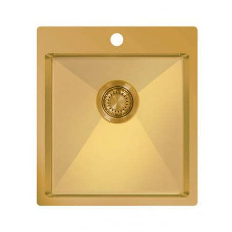 Larger image of UKINOX ColorX Inset Kitchen Sink (450/505mm, Gold).