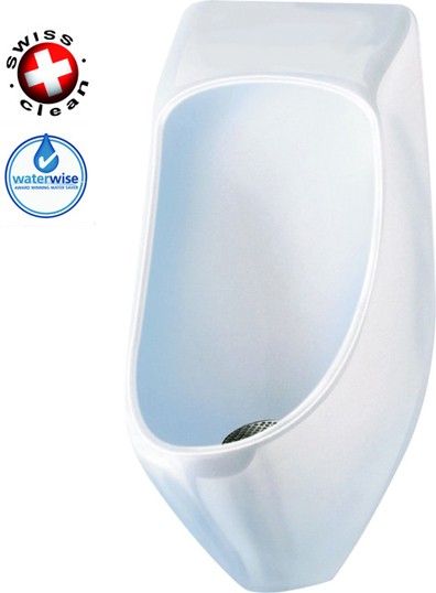 Larger image of Waterless Urinal 1 x Eco Urinal With Trap & ActiveCube (Polycarbonate).