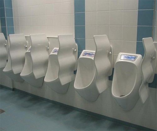 Example image of Waterless Urinal 1 x Eco Plus Urinal With Trap & ActiveCube (Polycarbonate).
