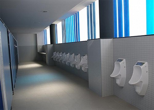 Example image of Waterless Urinal 1 x Compact Plus Urinal, Trap & ActiveCube (Polycarbonate).