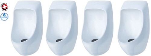 Larger image of Waterless Urinal 4 x Ceramic Urinal With Trap & ActiveCube.