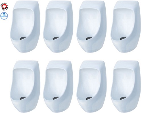 Larger image of Waterless Urinal 8 x Ceramic Urinal With Trap & ActiveCube.