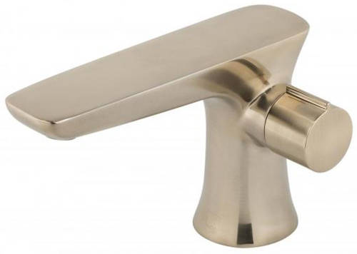 Larger image of Vado Altitude Progressive Basin Tap With Clic-Clac Waste (Brushed Gold).