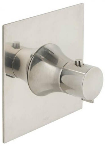 Larger image of Vado Altitude Concealed Thermostatic Shower Valve (Brushed Nickel).