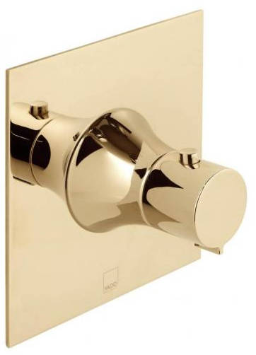 Larger image of Vado Altitude Concealed Thermostatic Shower Valve (Polished Gold).