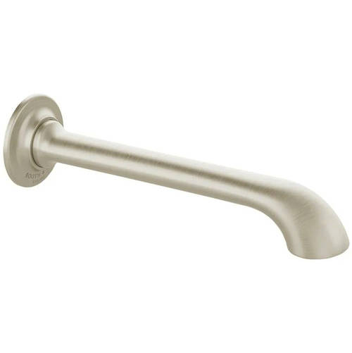 Larger image of Vado Axbridge Wall Mounted Bath Spout (Brushed Nickel).