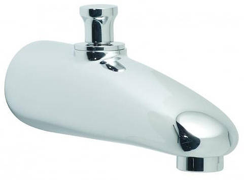 Larger image of Vado Matrix 3/4" Bath Spout With Diverter (Chrome).