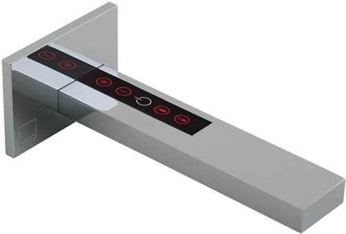 Larger image of Vado Identity Digital Basin Tap With Concealed Control Unit (Wall Mounted).