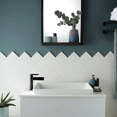 Example image of Vado Edit Mono Basin Mixer Tap (Brushed Black).