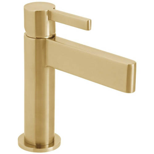 Larger image of Vado Edit Mono Basin Mixer Tap (Brushed Gold).