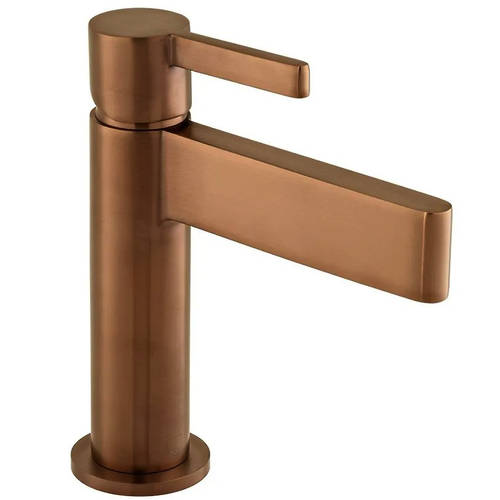 Larger image of Vado Edit Mono Basin Mixer Tap (Brushed Bronze).