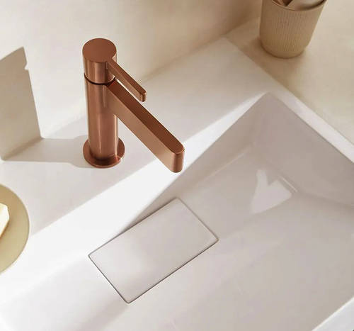 Example image of Vado Edit Mono Basin Mixer Tap (Brushed Bronze).