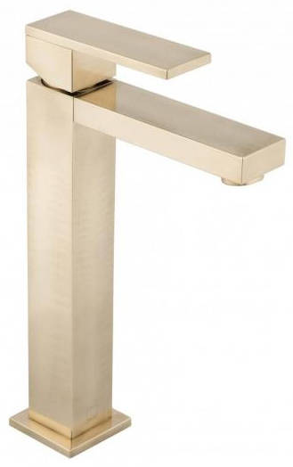 Larger image of Vado Notion Extended Basin Mixer Tap (Brushed Gold).