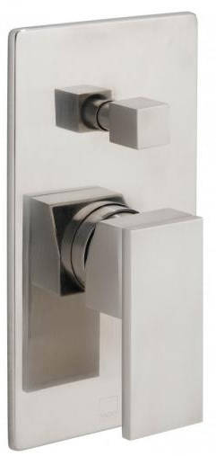 Larger image of Vado Notion Manual Shower Valve With Diverter (Brushed Nickel).