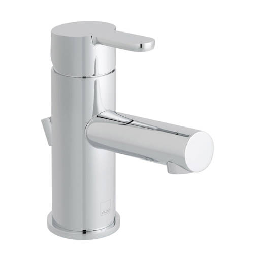 Larger image of Vado Sense Mono Basin Mixer Tap With Pop Up Waste (Chrome).