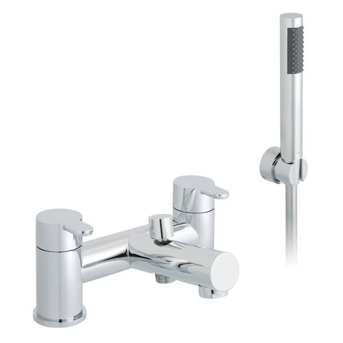 Larger image of Vado Sense Bath Shower Mixer Tap With Kit (Chrome).