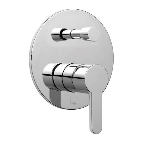 Larger image of Vado Sense Manual Shower Valve With 2 Outlets & Diverter (Chrome).