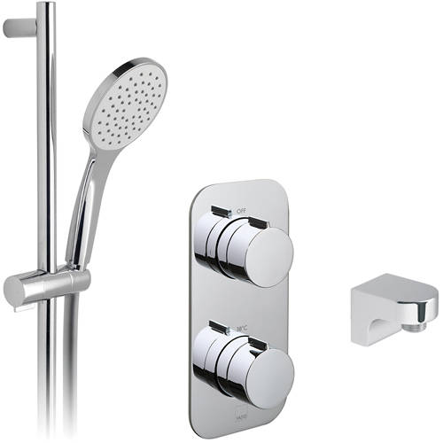 Larger image of Vado Shower Packs Thermostatic Shower Set With 1 Outlet (Chrome).