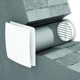 Example image of Vectaire Elegance Low Energy Extractor Fan, Cord Or Remote (White).