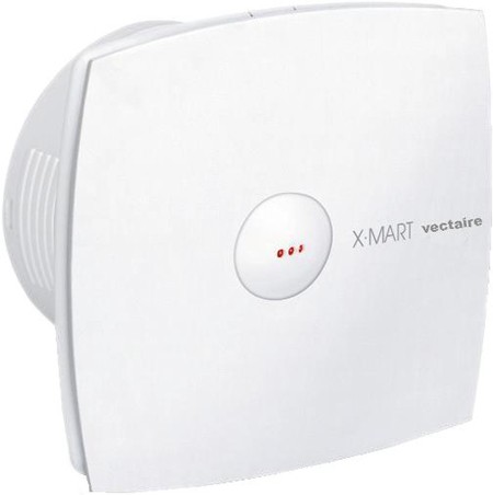 Larger image of Vectaire X-Mart Auto Extractor Fan, Humidistat, Timer. 150mm (White).