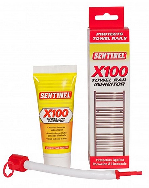 Example image of Crown Radiators Towel Rail Inhibitor X100 - 60ml Tube.