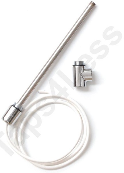 Larger image of Crown Elements Fixed Temperature Radiator Element 100W (Chrome).