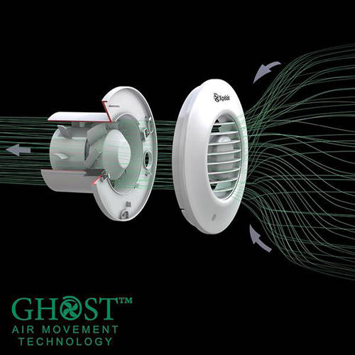 Example image of Xpelair Simply Silent Extractor Fan With PIR Sensor & Kit (100mm).